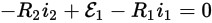 Kirchoffs laws formula