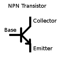 NPN Transistor Symbol